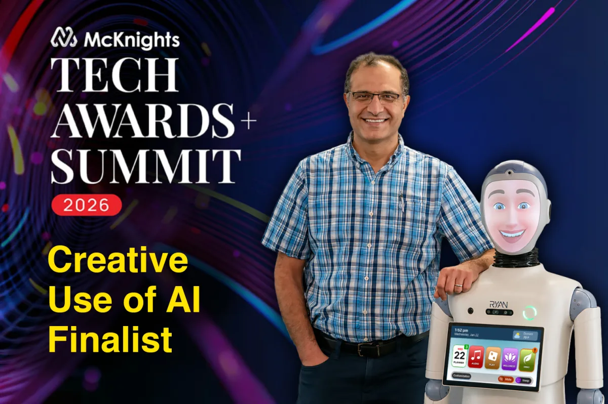DreamFace Technologies named a Creative Use of AI finalist at the McKnight's Tech Awards + Summit 2026